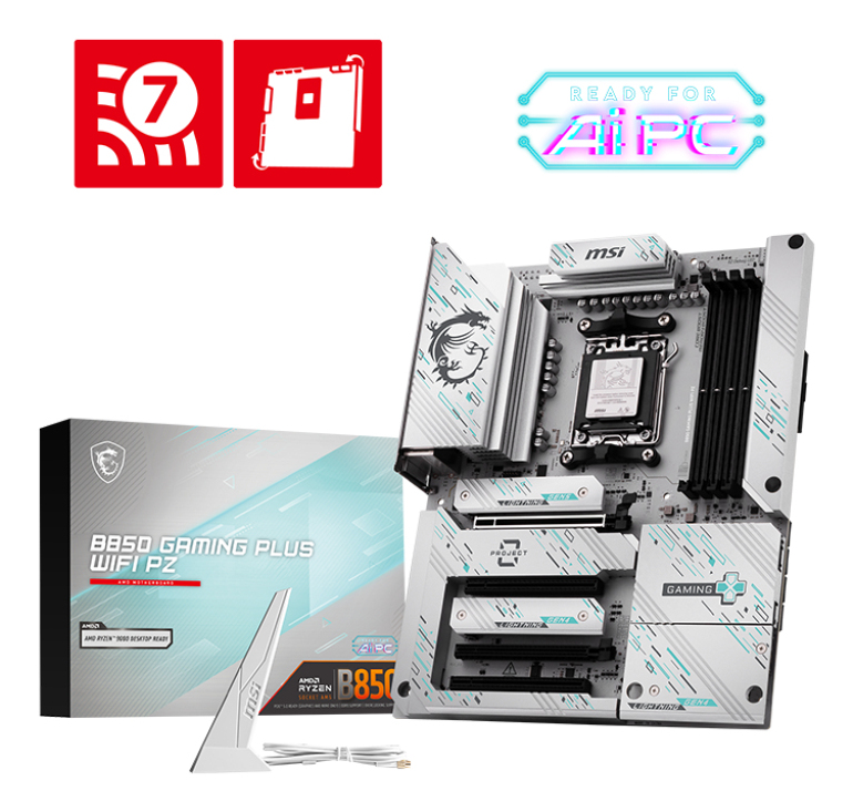 MSI B850 GAMING PLUS WIFI PZ (AM5)