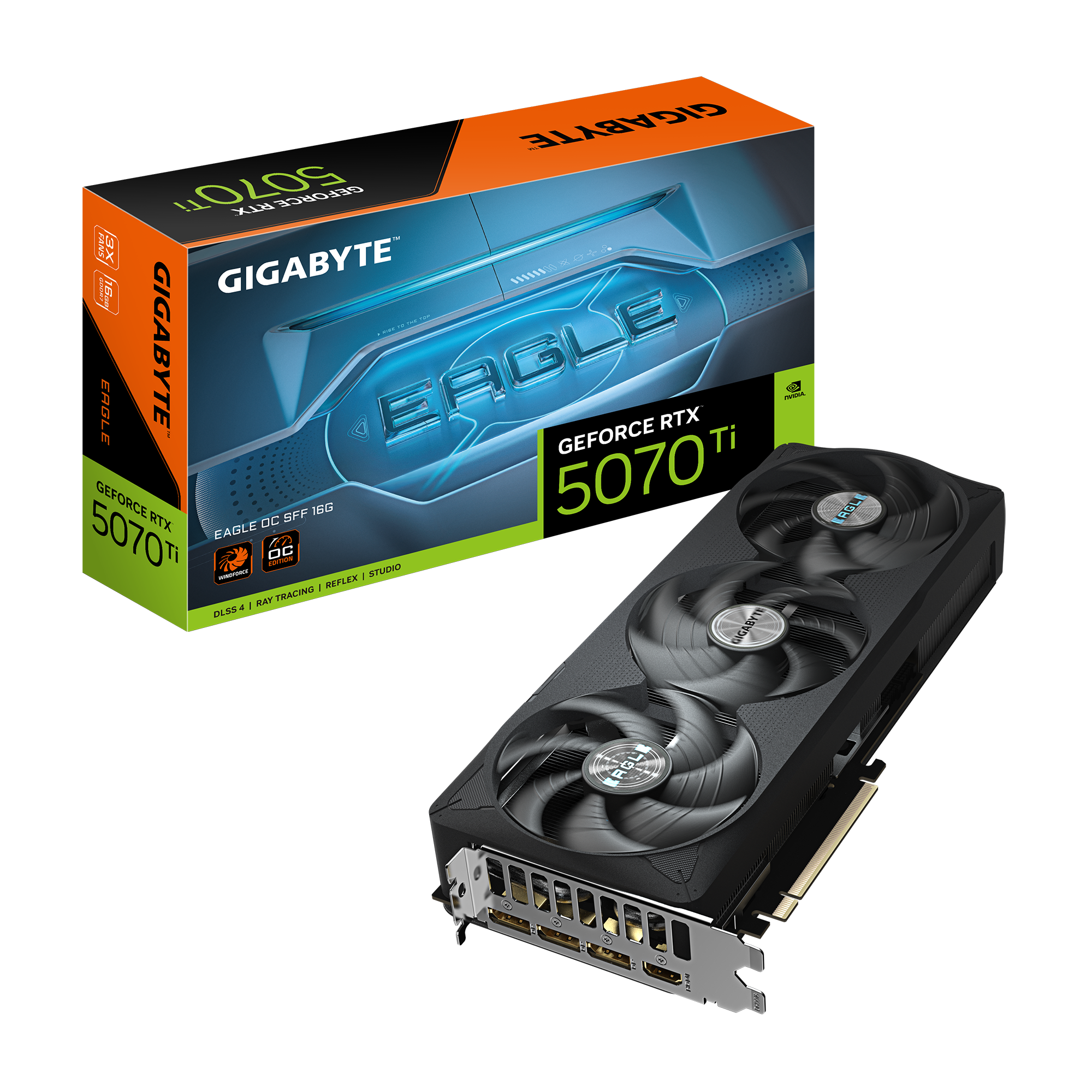 Gigabyte RTX5070 TI EAGLE OC 16GB GDDR7 HDMI 3xDP