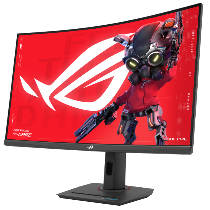 ASUS ROG Strix XG32WCS 80,01cm 31,5Zoll Fast VA WLED Curved 1500R WQHD 16:9 180Hz 350cd/m2 1ms HDMI DP USB-C Black