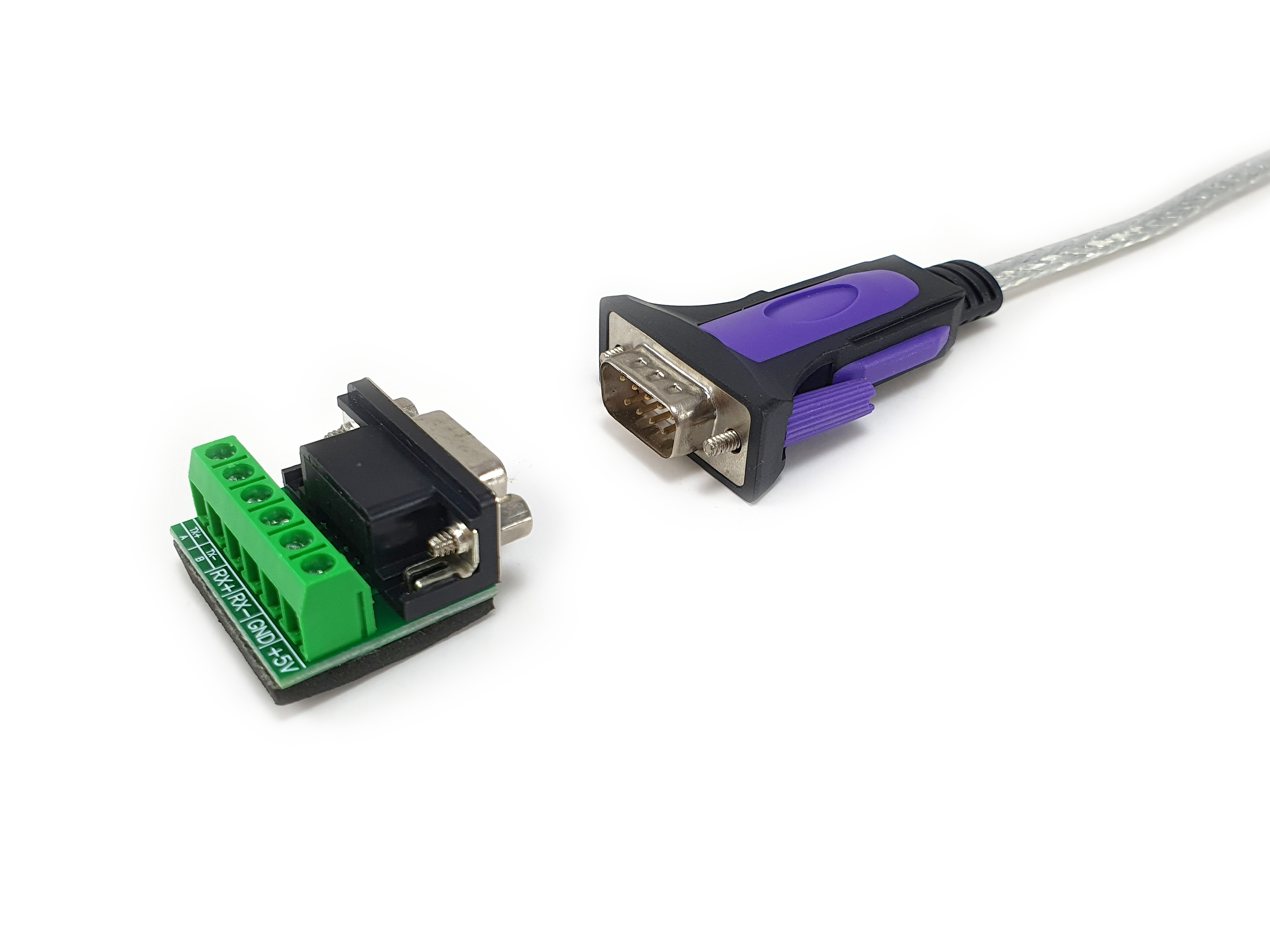 Equip Adapter USB-A->Serial RS422/RS485 FTDI St/St 1.50m