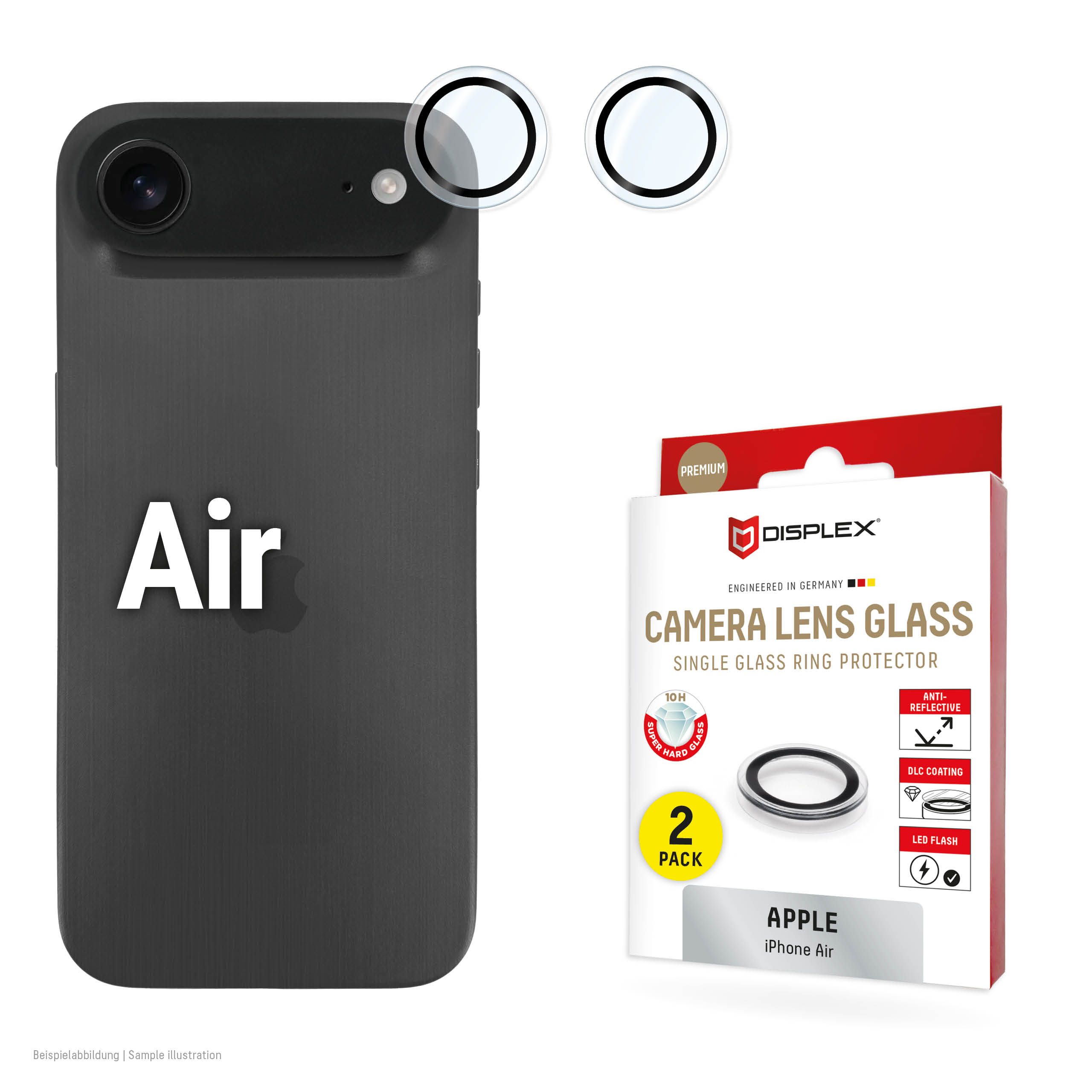 DISPLEX CAMGLASS SINGLE LENS IPHONE 17 AIR