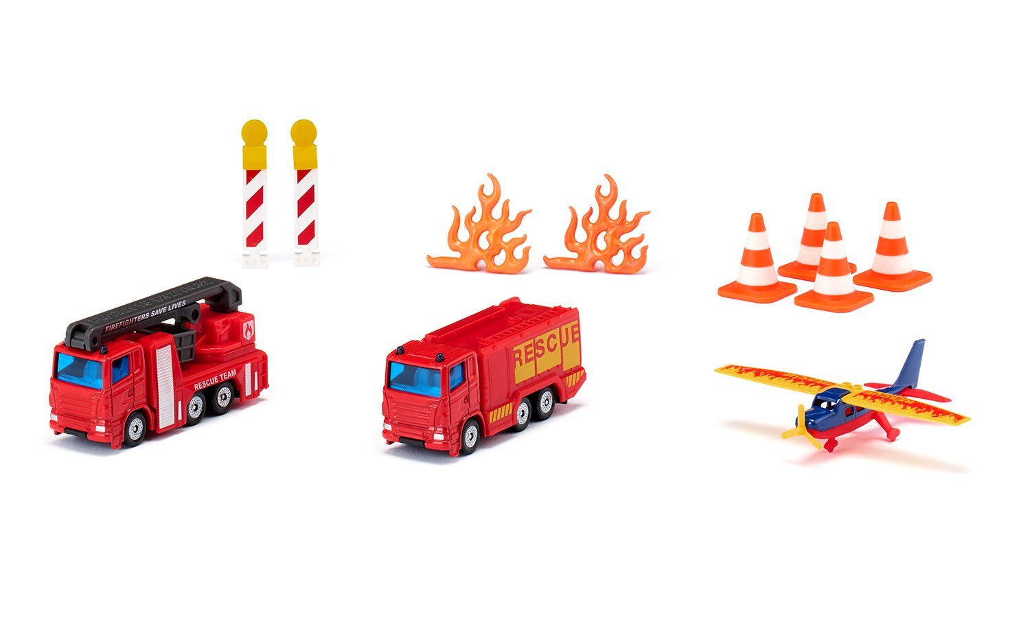 SUPER Geschenkset Feuerwehr, Spielfahrzeug