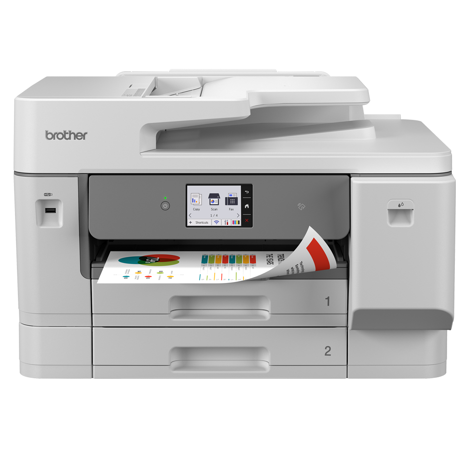 BROTHER MFC-J6975DW Full duplex A3 colour inkjet multifunction printer 2x 250-sheet paper trays network Wi-Fi 31ppm