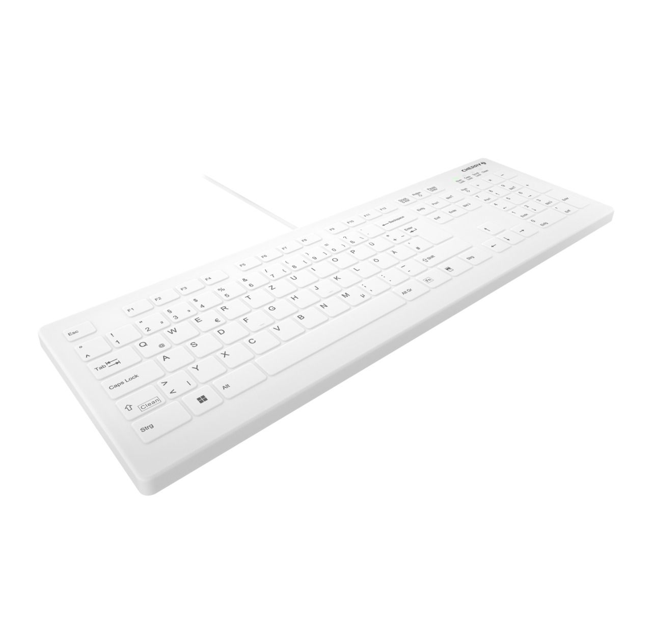 CHERRY AK-C8112 Medical Keyboard Hygiene-Tastatur kabelgebunden weiß