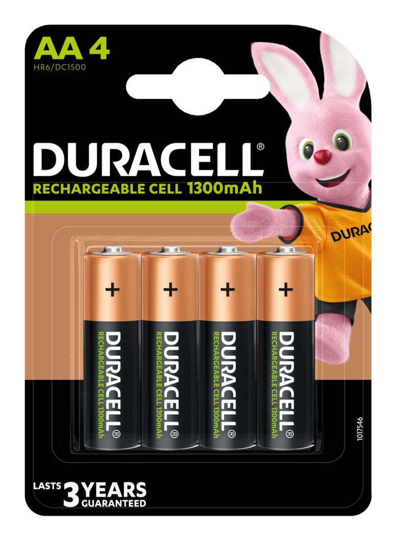 Akku NiMH 1,2V / 1.300mAh, Typ AA (Mignon)