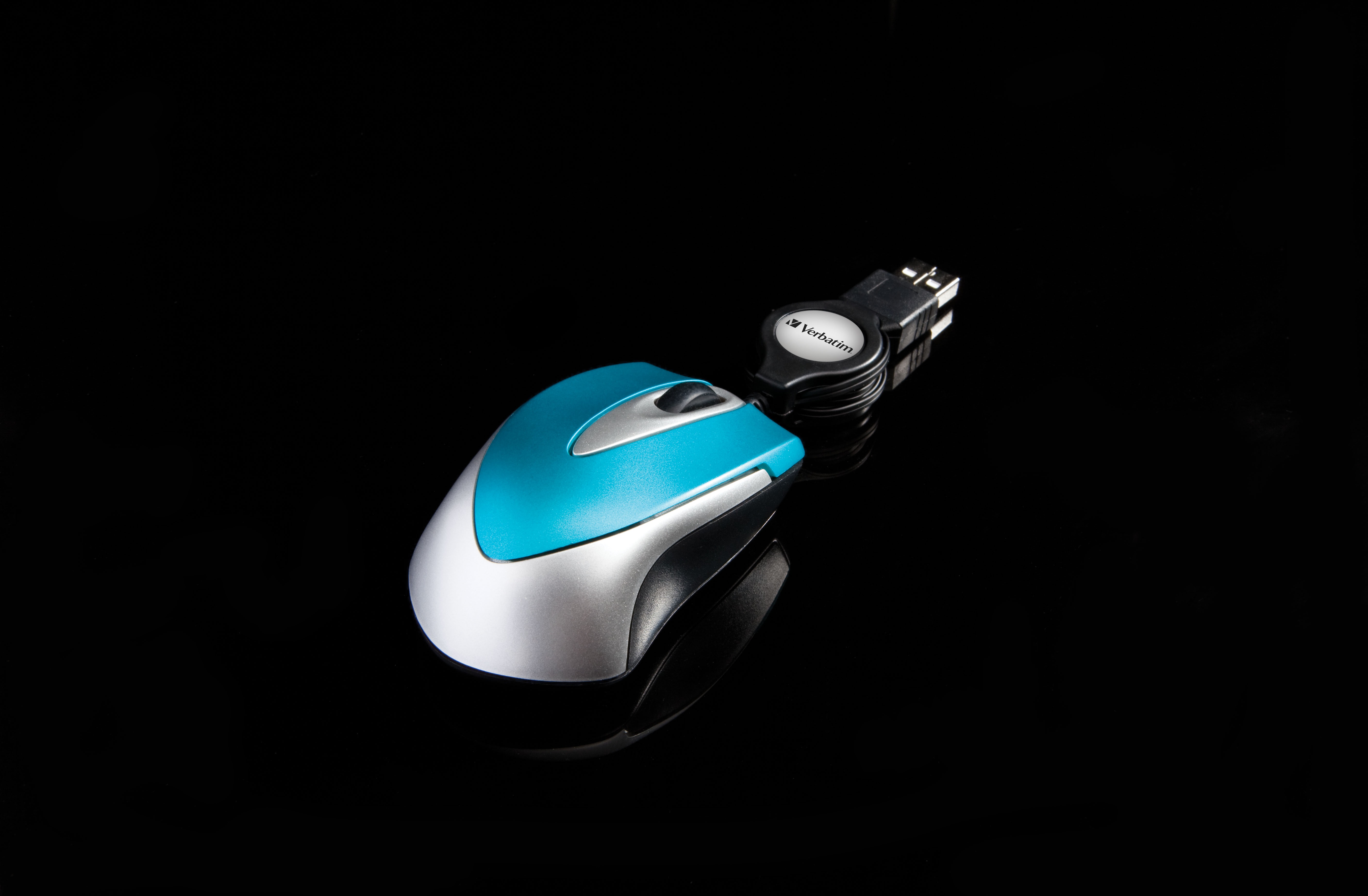 Verbatim USB Maus Go Mini Optical Travel caribbean Blue retail