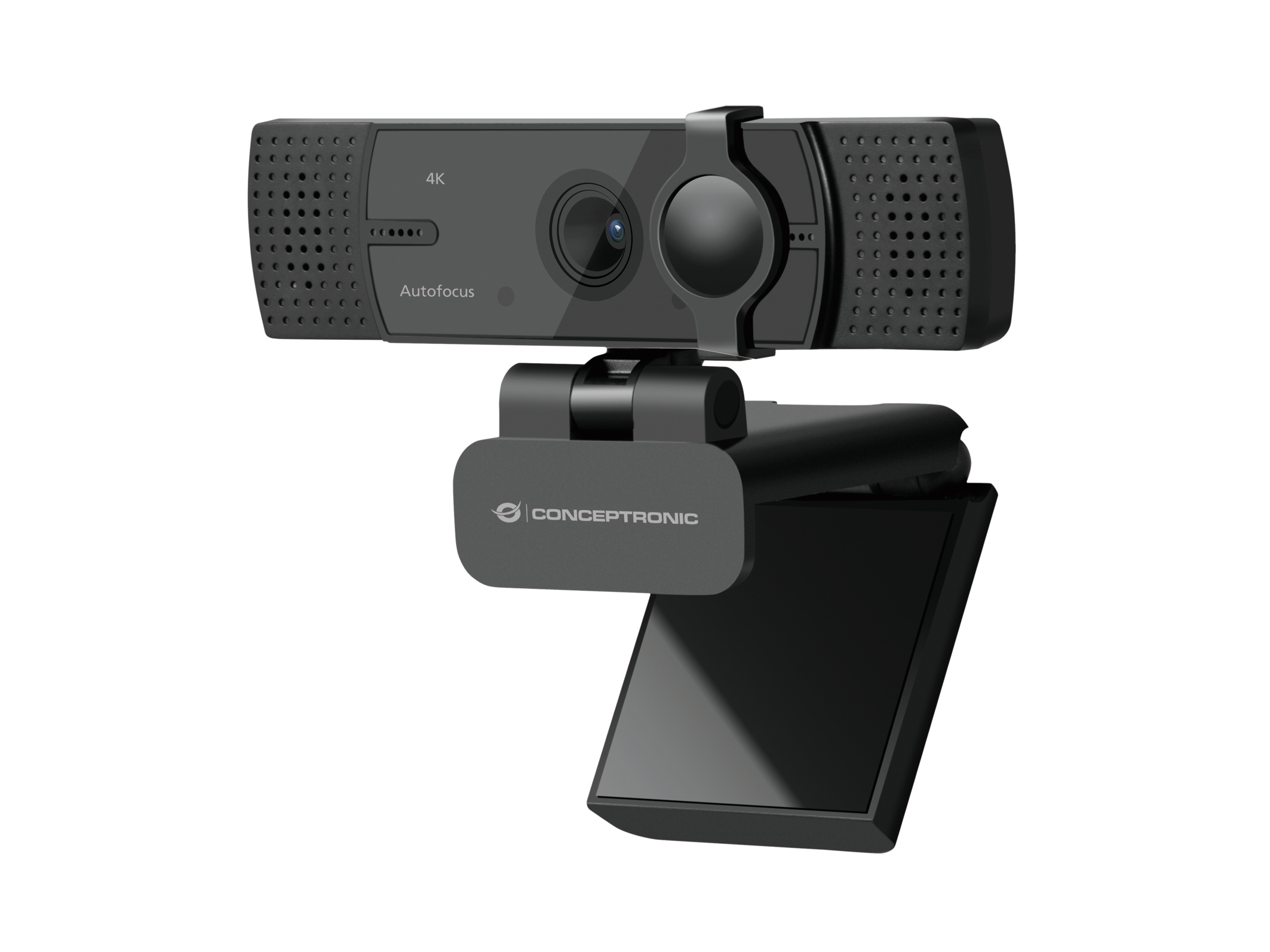 CONCEPTRONIC Webcam USB-A2.0/-C 120°4K/30Hz UltraHD+Mikro sw