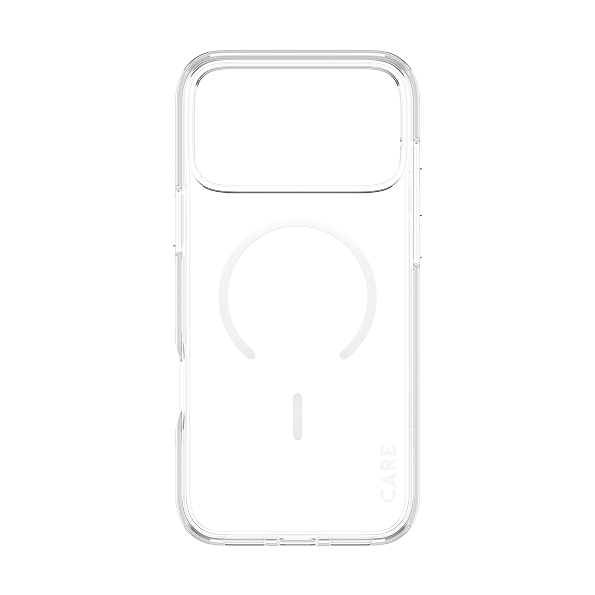 CARE BY FLAGSHIP CASE TRANSPARE W. WHITE MAGSAFE IPHONE 17 PRO M