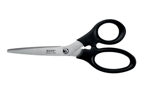 LEITZ Schere schwarz 18,5 cm