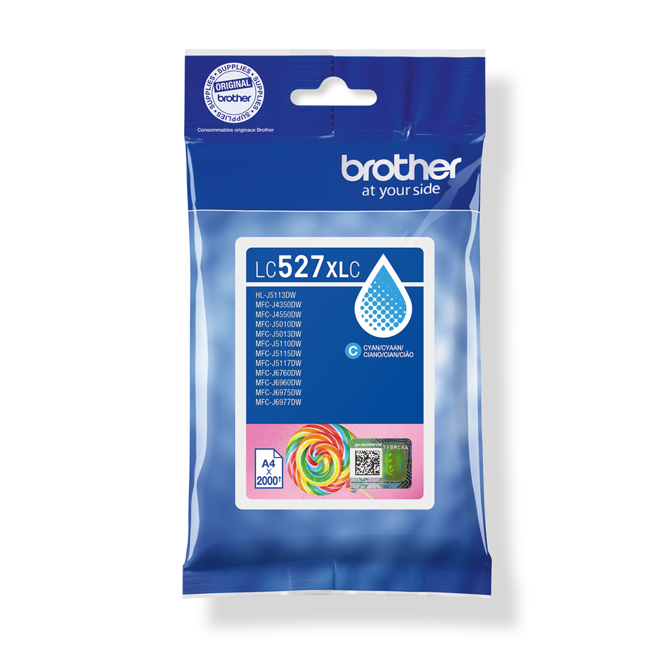 brother LC-527XLC cyan Druckerpatrone