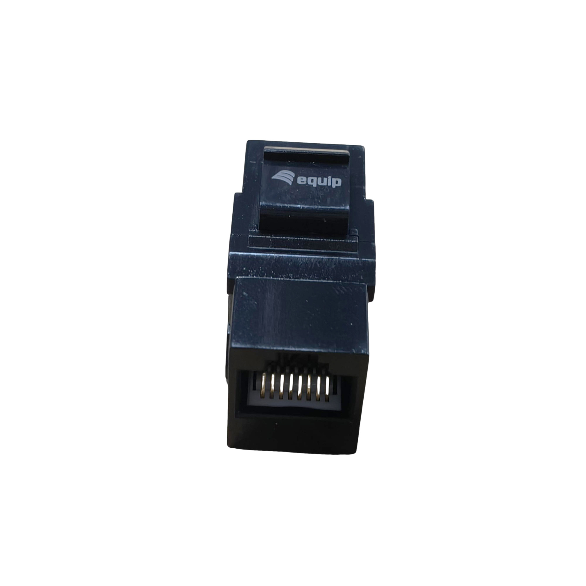 Equip Keystone-Koppler ungeschirmt Cat6A 2xRJ45 8Stk sw