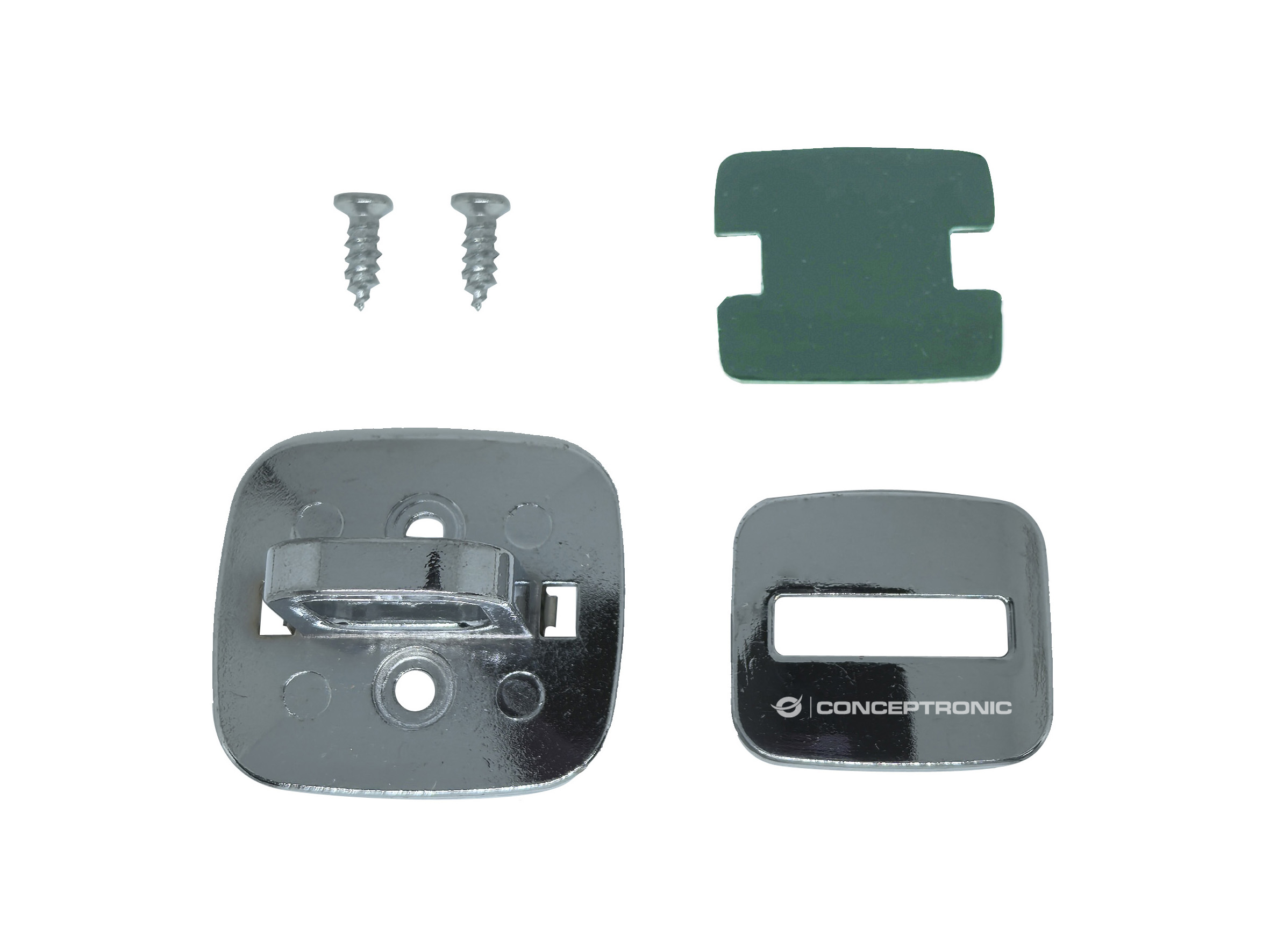CONCEPTRONIC Tischhalterung Sicherheitsanker silber