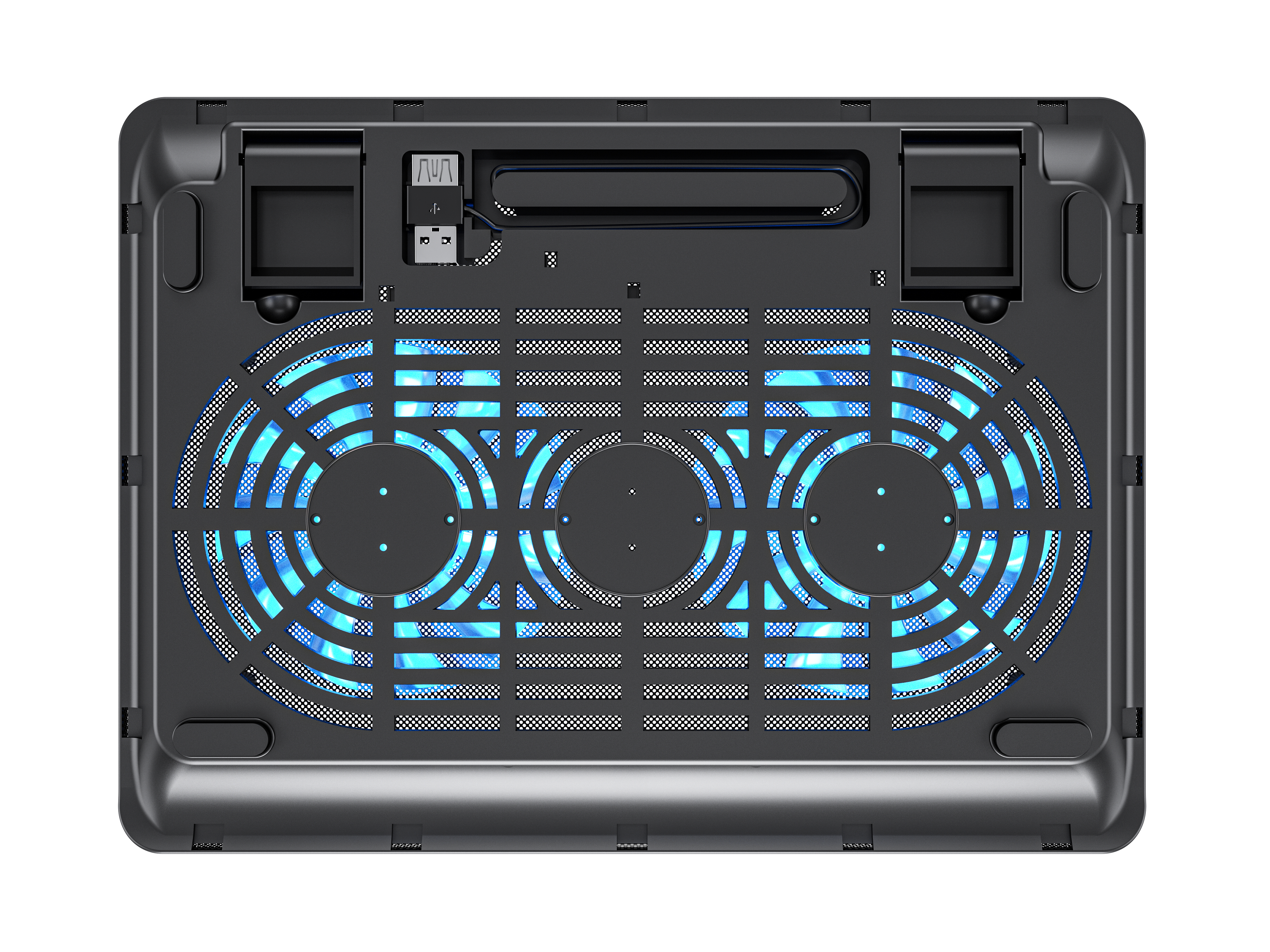 CONCEPTRONIC 2-Fan USB-A2.0 Laptop-Kühlpad 3Kg 15.6 sw