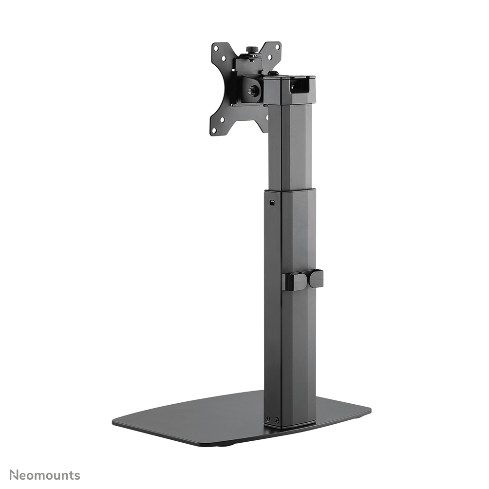NEOMOUNTS D865BLACK DeskStand Tischständer 25,4-81,28cm 10-32Zoll 7kg Gasfeder Höhenverstellbar 35-47cm Volle Bewegung Ne