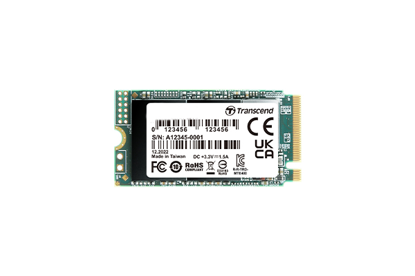 SSD 512GB M.2 2242PCIE GEN3X4 NVME 3D TLC DRAM-LESS