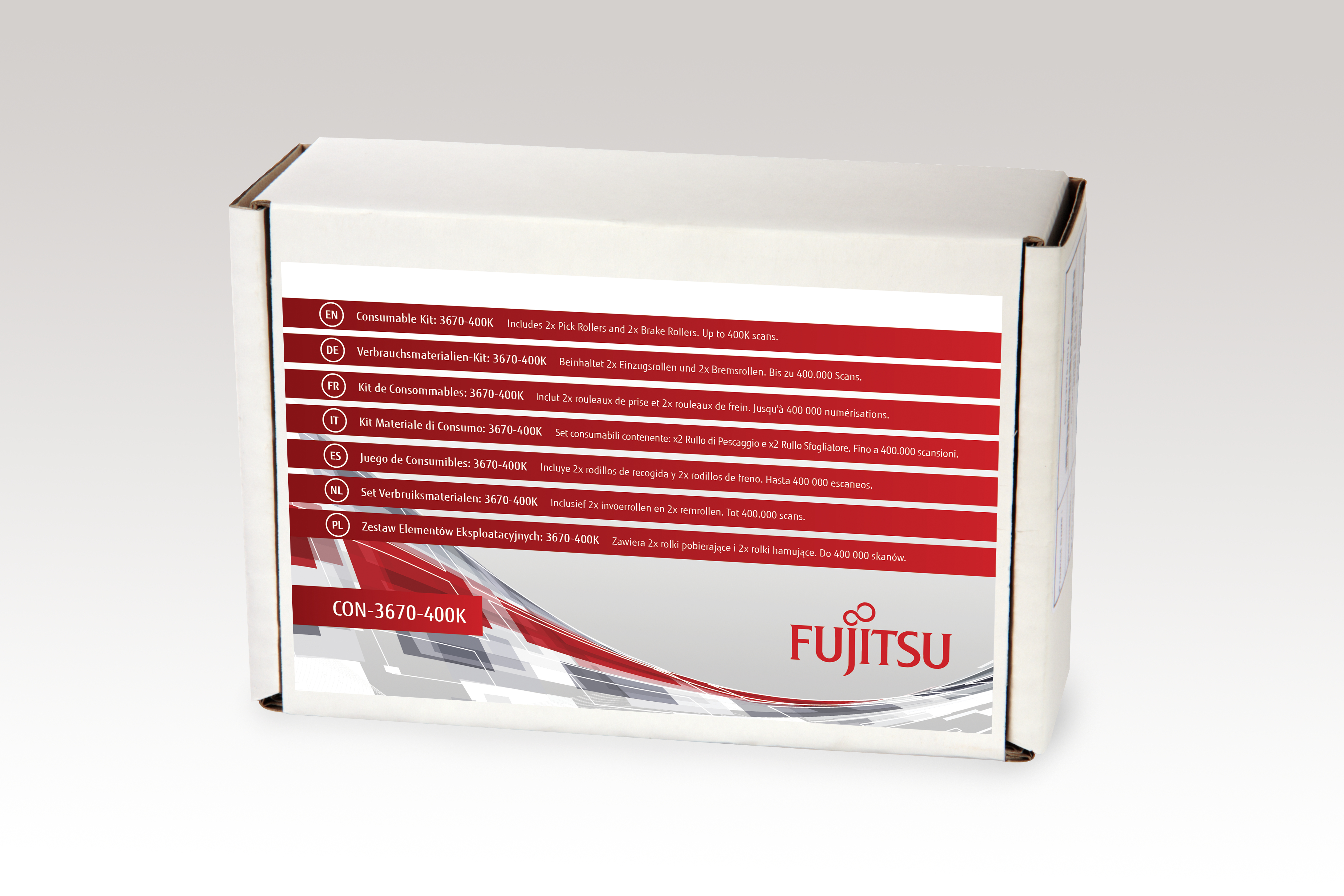 CONSUMABLE KIT FI-7160/FI-7260/FI-7180/FI-7280