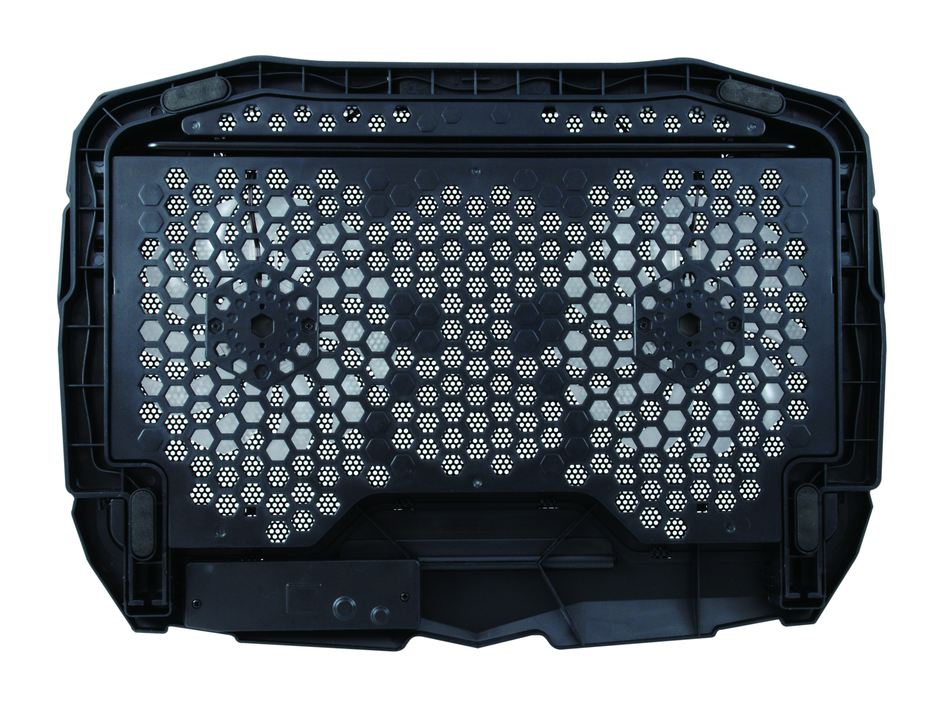 CONCEPTRONIC 2-Fan USB-A2.0 Laptop-Kühlpad 7Kg ERGO 17 sw