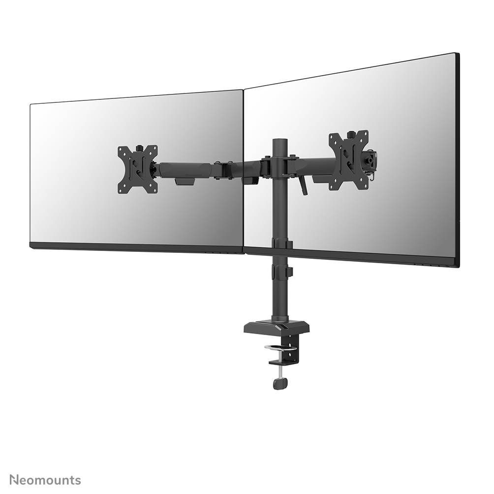 NEOMOUNTS NERO Double Flat Screen Desk Mount