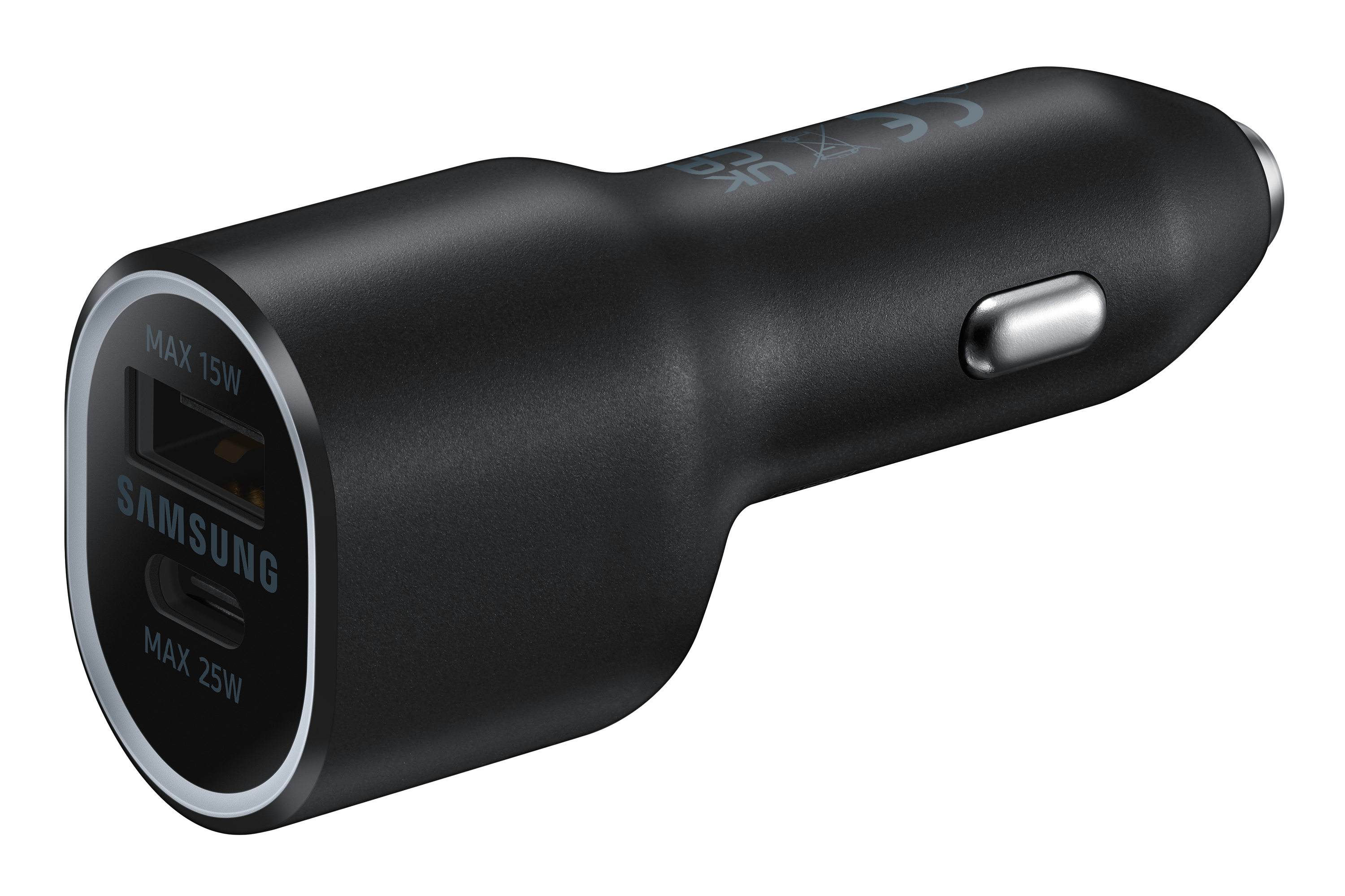 Samsung KFZ-Ladegerät USB-C 25W/USB 15W schwarz