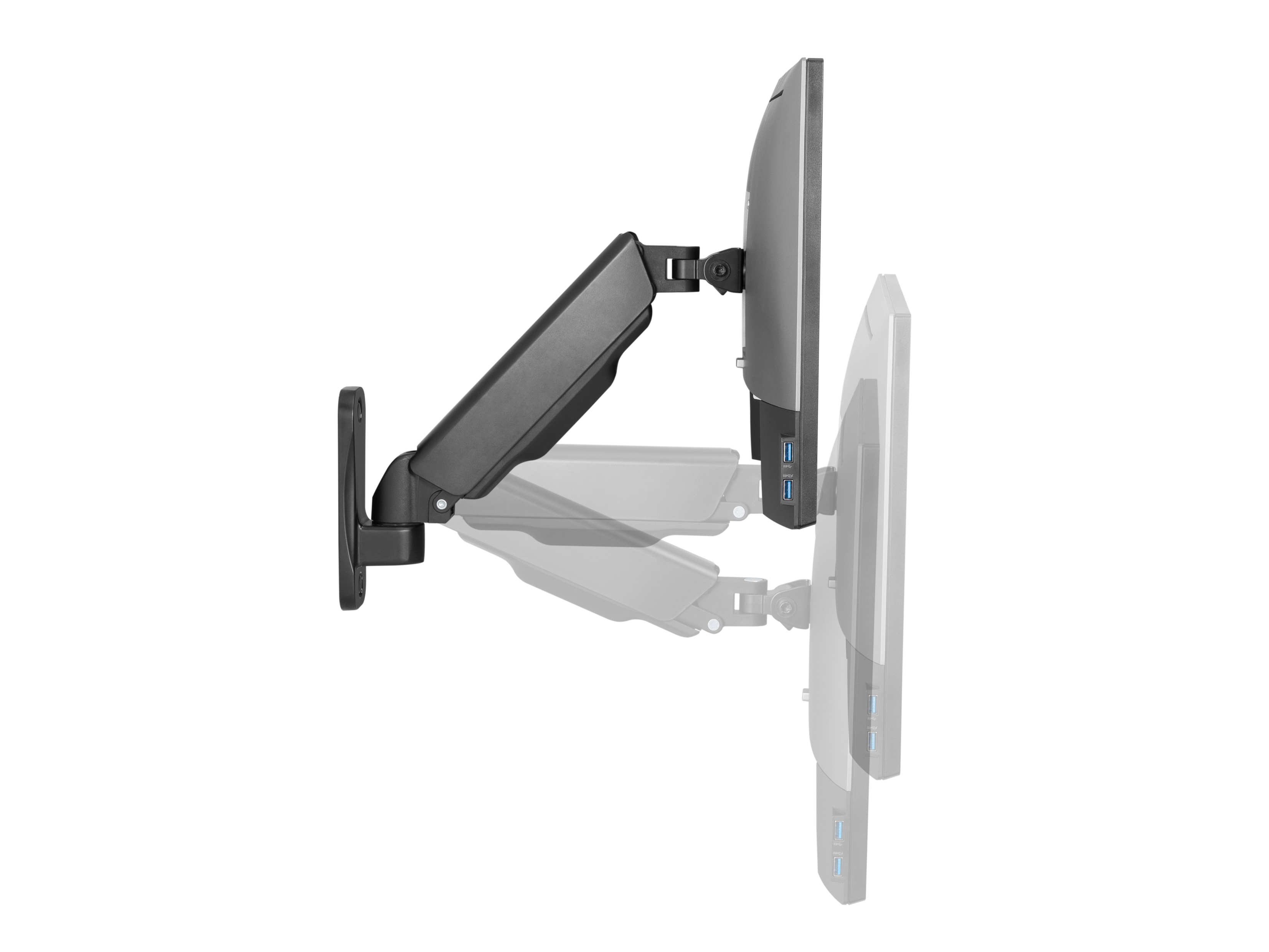 Equip Wandhalterung 17-32/1TFT 360° Gasfeder 9Kg schwarz lite Retail