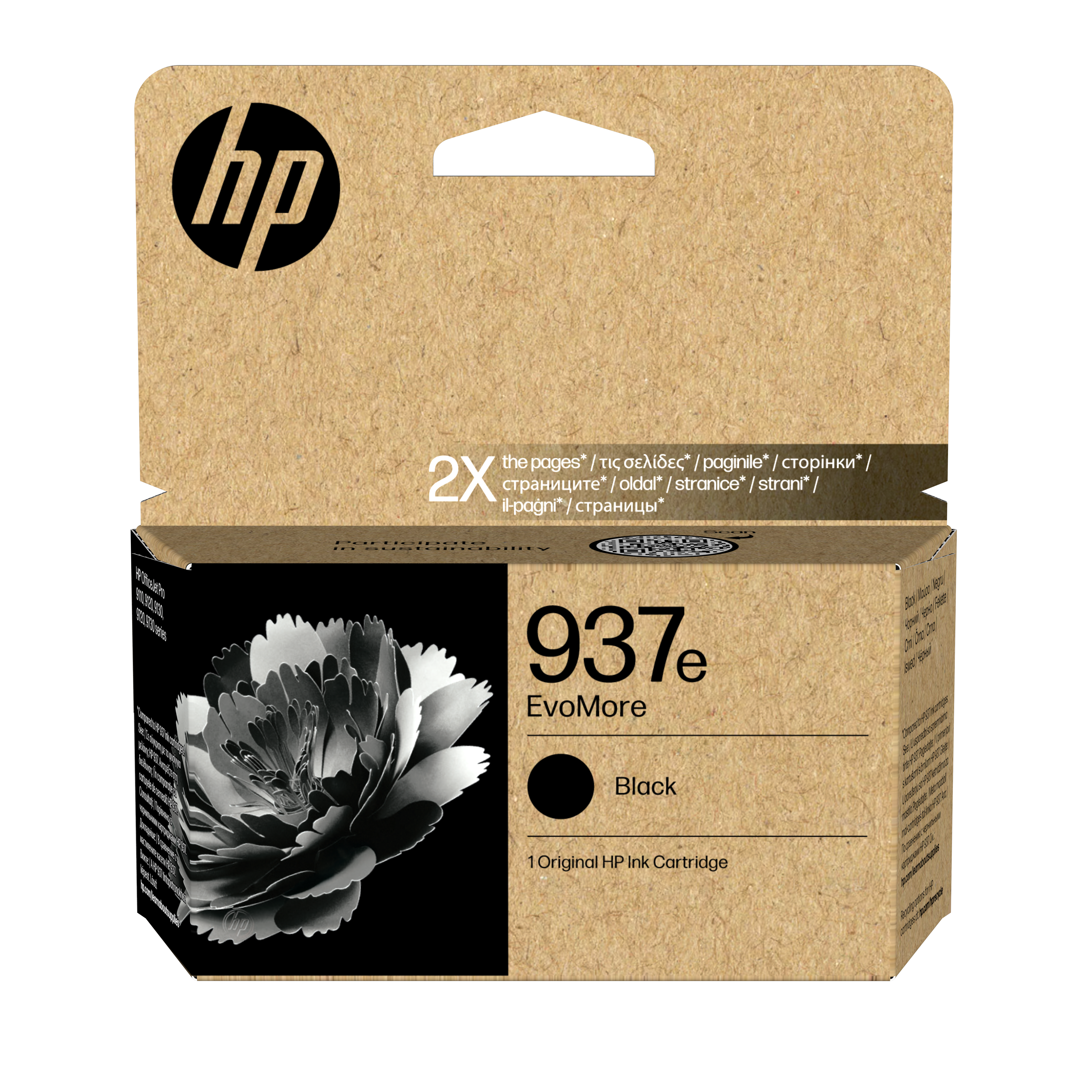 HP 937e(4S6W9NE) schwarz Druckerpatrone