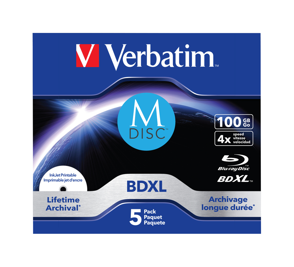 BD-R M-Disc 100 GB, Blu-ray-Rohlinge