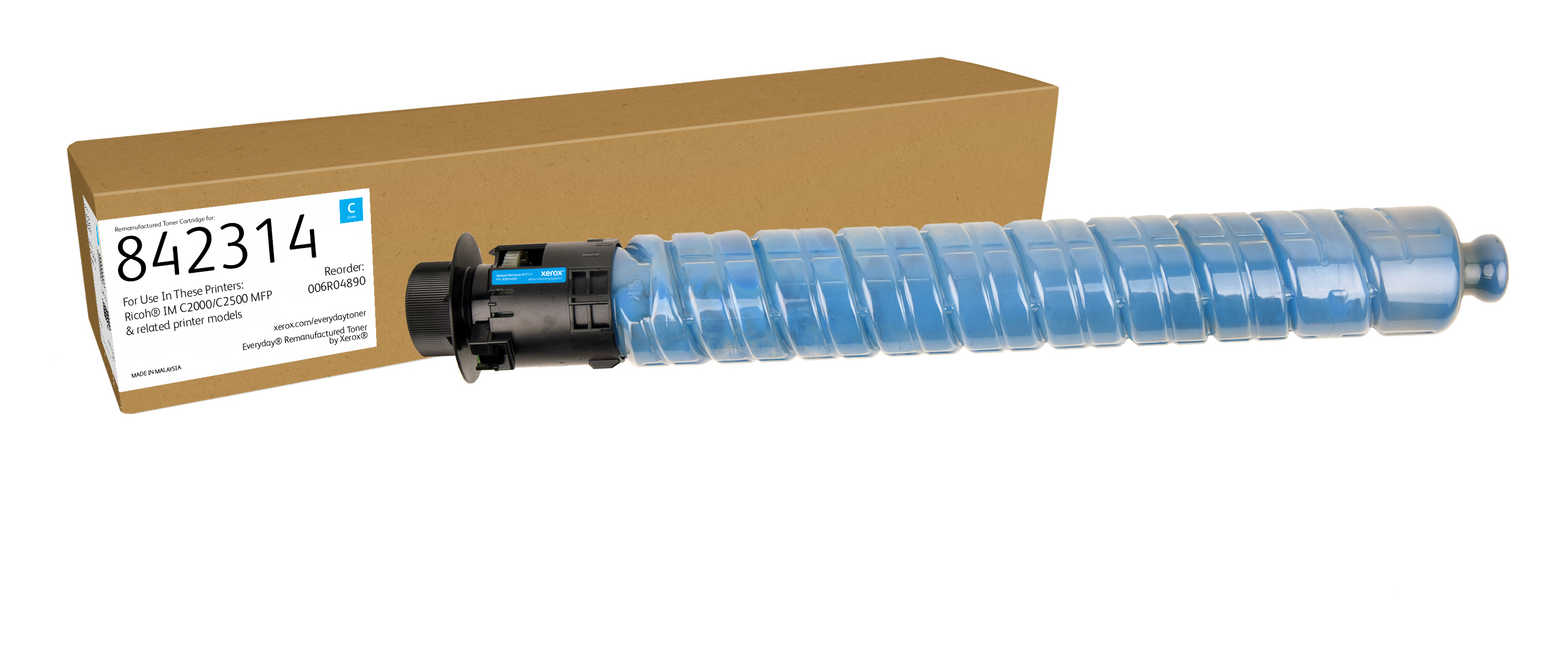 EVERYDAY REMANUFACTURED TONER CYAN REPL. RICOH 842314