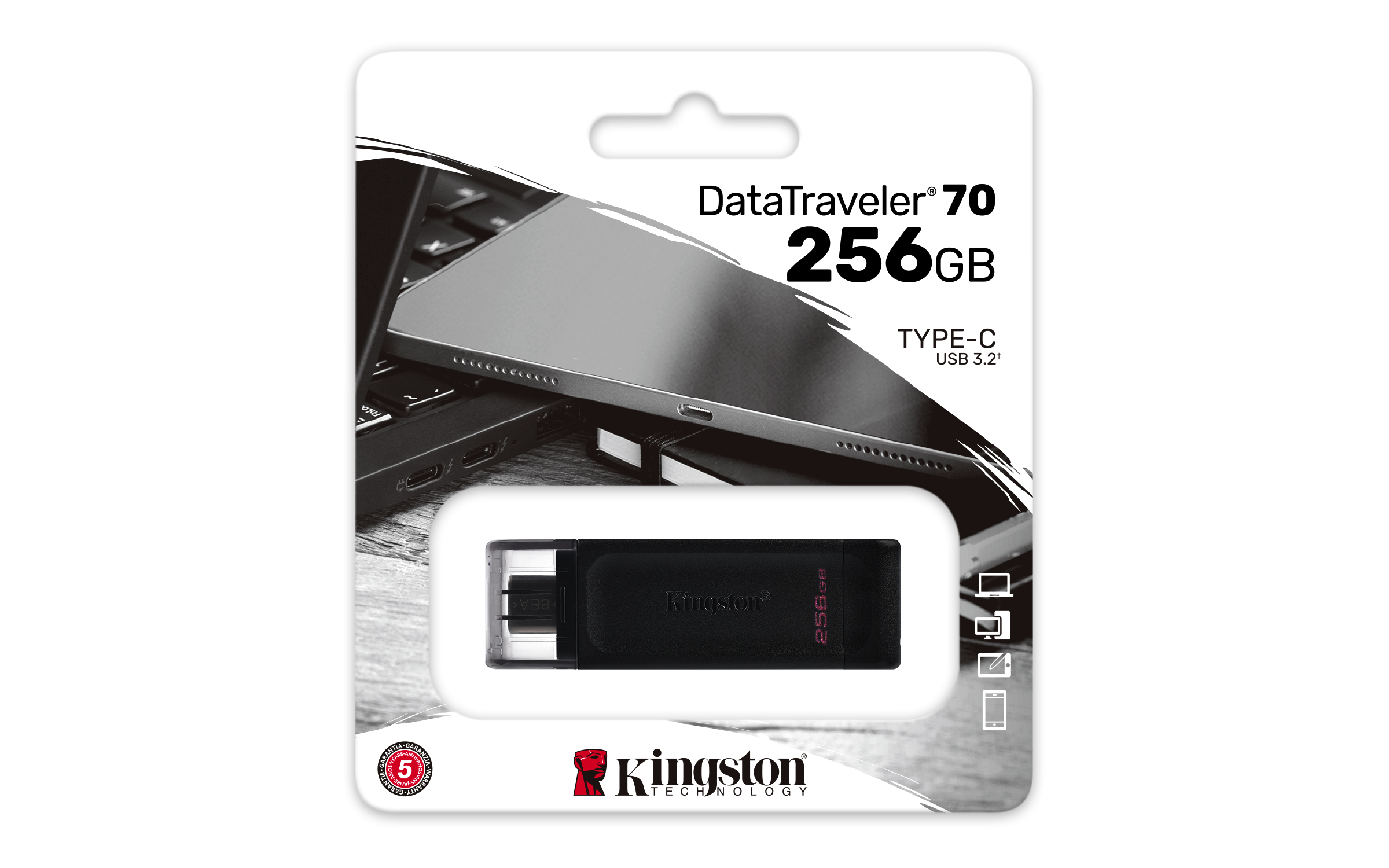 USB-Stick 256GB Kingston DataTraveler DT70 USB 3.2 retail