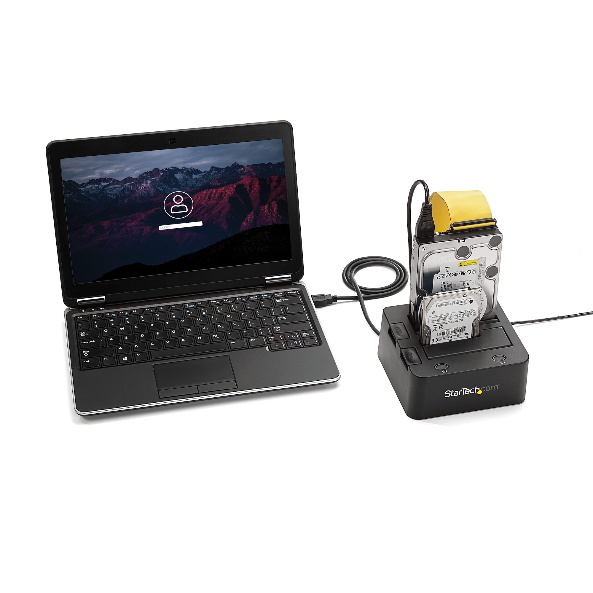 STARTECH.COM UNIDOCKU33 USB 3.0 to SATA 6Gbps IDE HDD Docking Station for 6.35cm/2.5in or 3