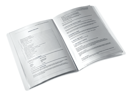 LEITZ WOW Sichtbuch DIN A4, 40 Hüllen schwarz-metallic, 1 St.