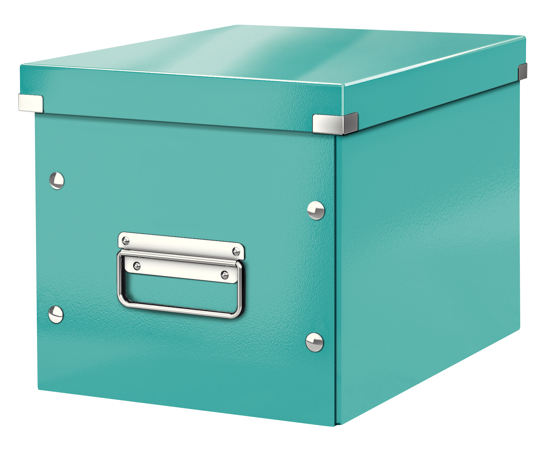 LEITZ Click & Store Aufbewahrungsbox 10,0 l eisblau 26,0 x 26,0 x 24,0 cm, 1 St.