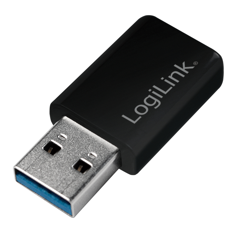 Logilink Adapter USB 3.0 1200 MBit/s 11a Dual Band schwarz