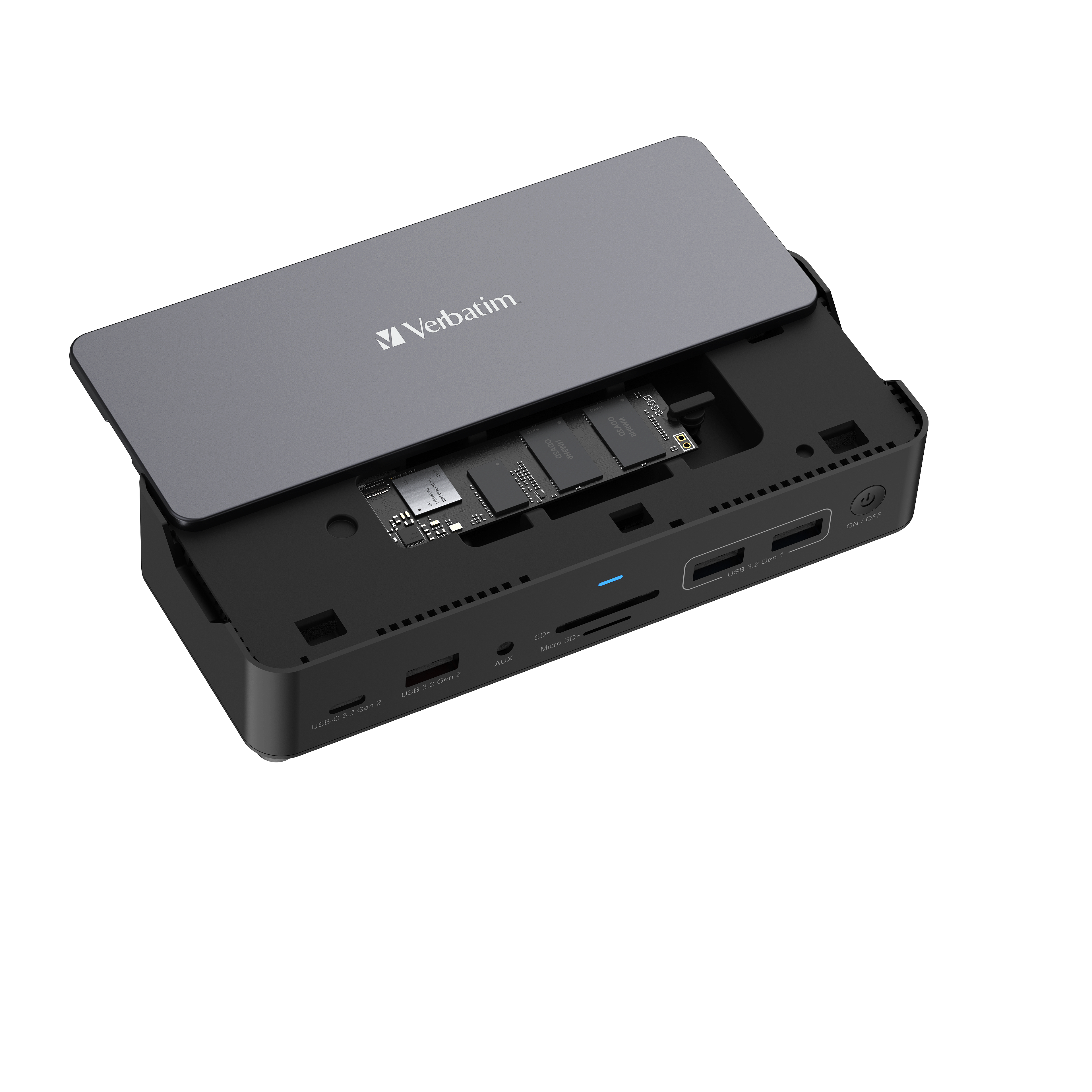 USB-C Pro Docking Station 15 in 1 inkl. 256 GB SSD, Dockingstation