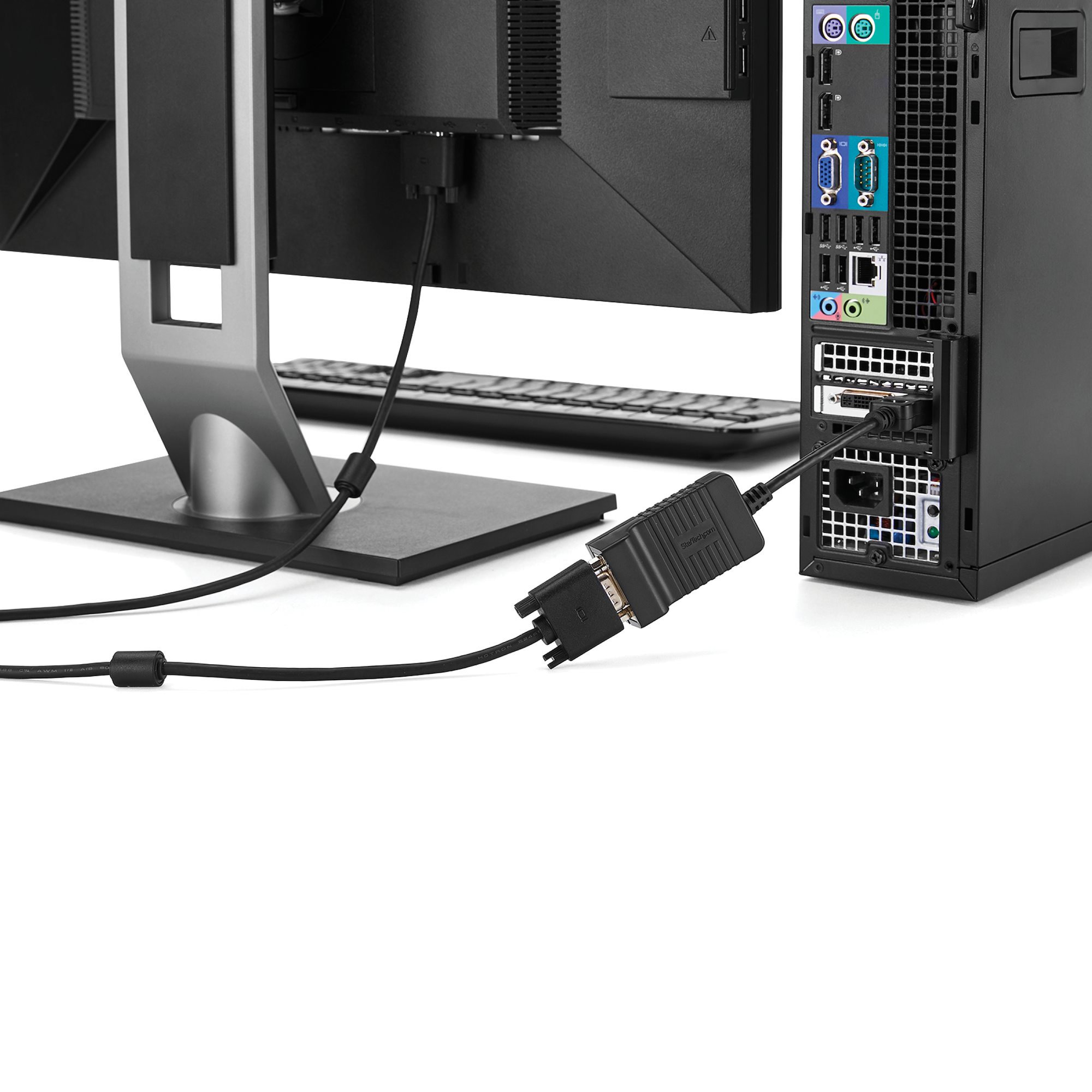 DISPLAYPORT TO VGA CONVERTER .