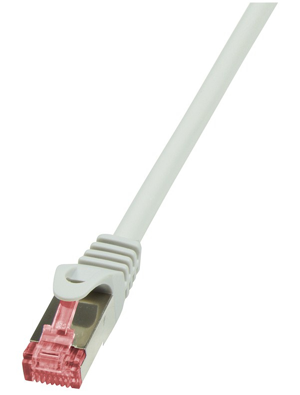 Logilink Patchkabel CAT6 S/FTP AWG27 PIMF 5,00m grau