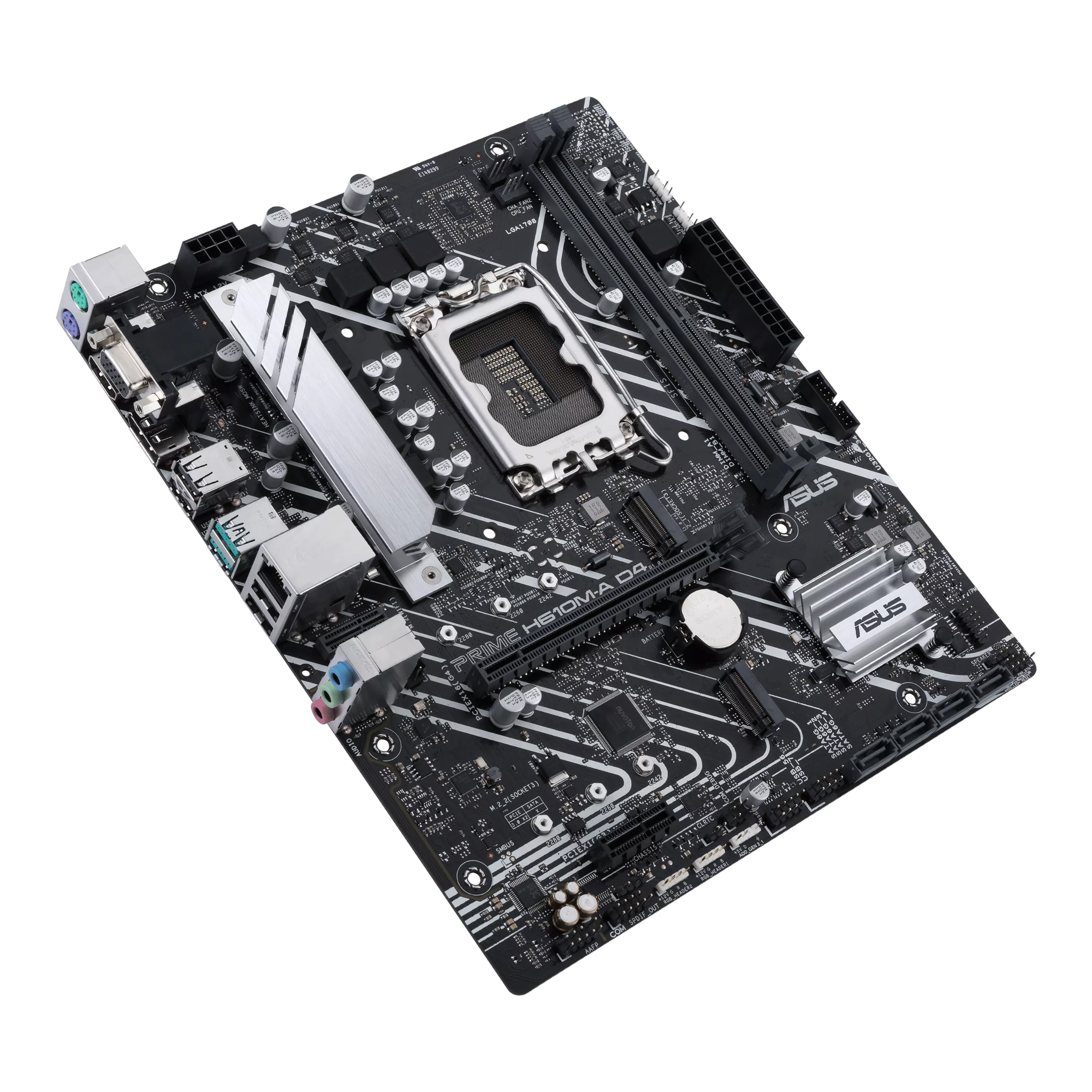 ASUS PRIME H610M-A D4-CSM LGA1700 2xDDR4 2xM.2 4xSATA