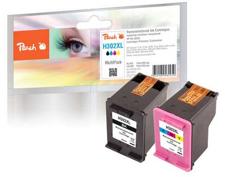 Peach Patrone HP Nr.302XL F6U68A+F6U67A komp