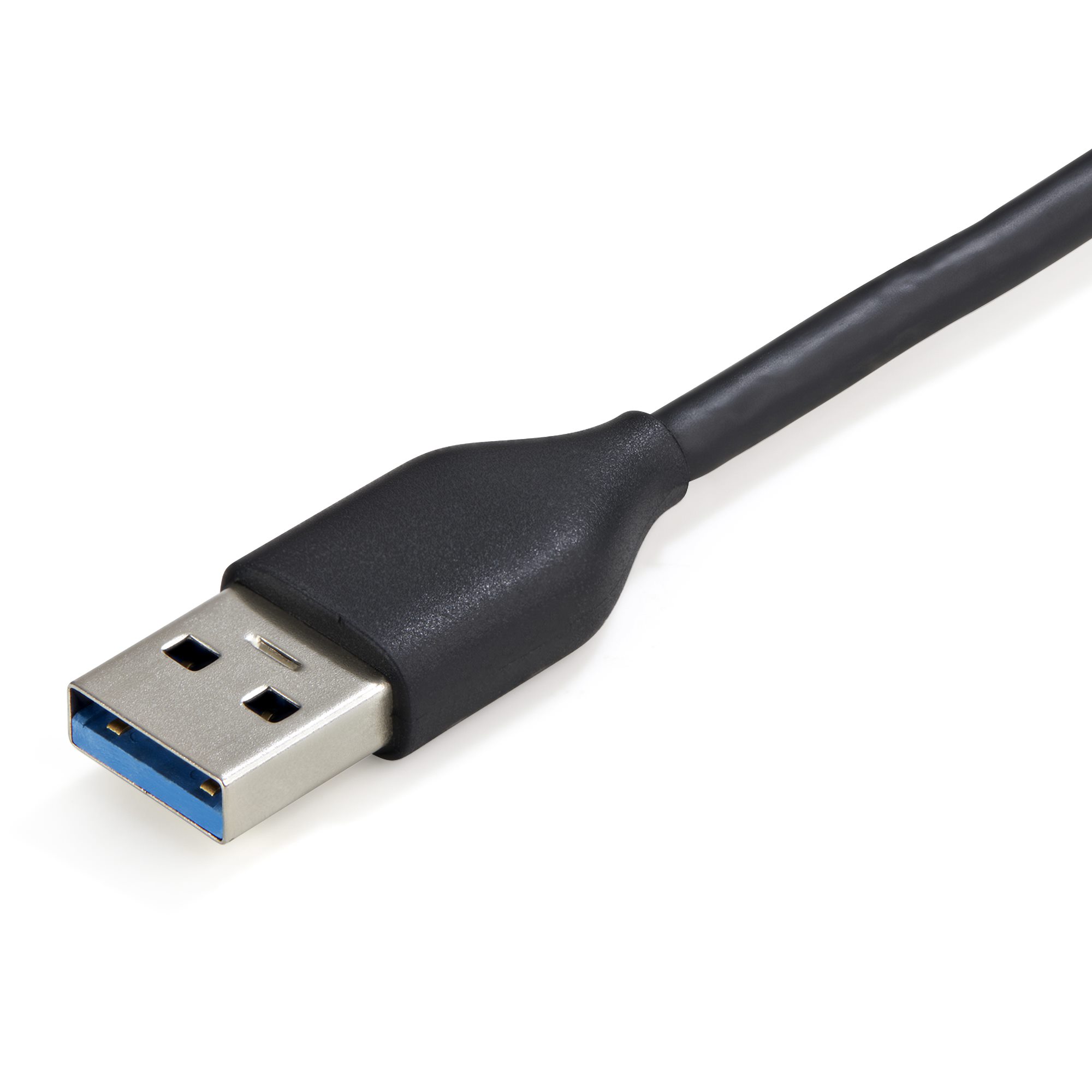 STARTECH.COM 4 Port USB 3.0 Hub 4x USB-A 5Gbps Laptop/Desktop USB Type-A Hub USB Bus Powered 11i Long Cable/Cable Management
