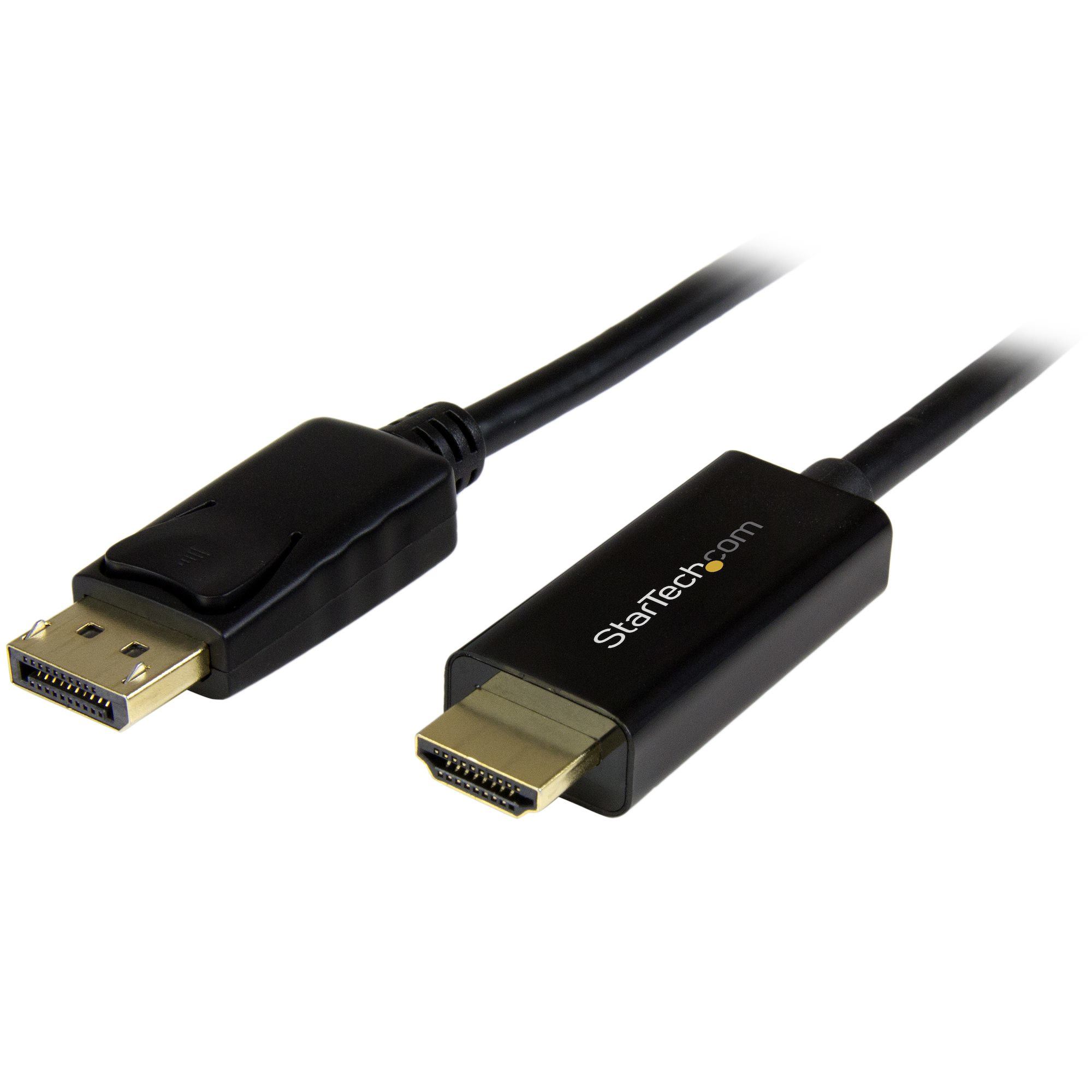 STARTECH.COM DisplayPort to HDMI Converter Cable - 6.5ft 2m - 4K