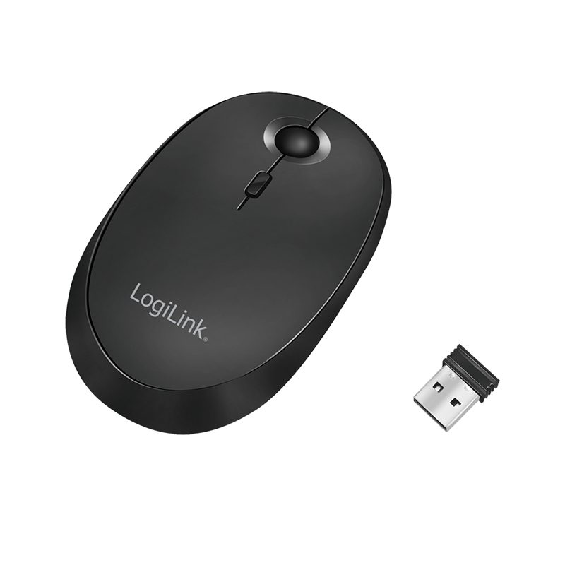 Mouse LogiLink wireless black (ID0204)