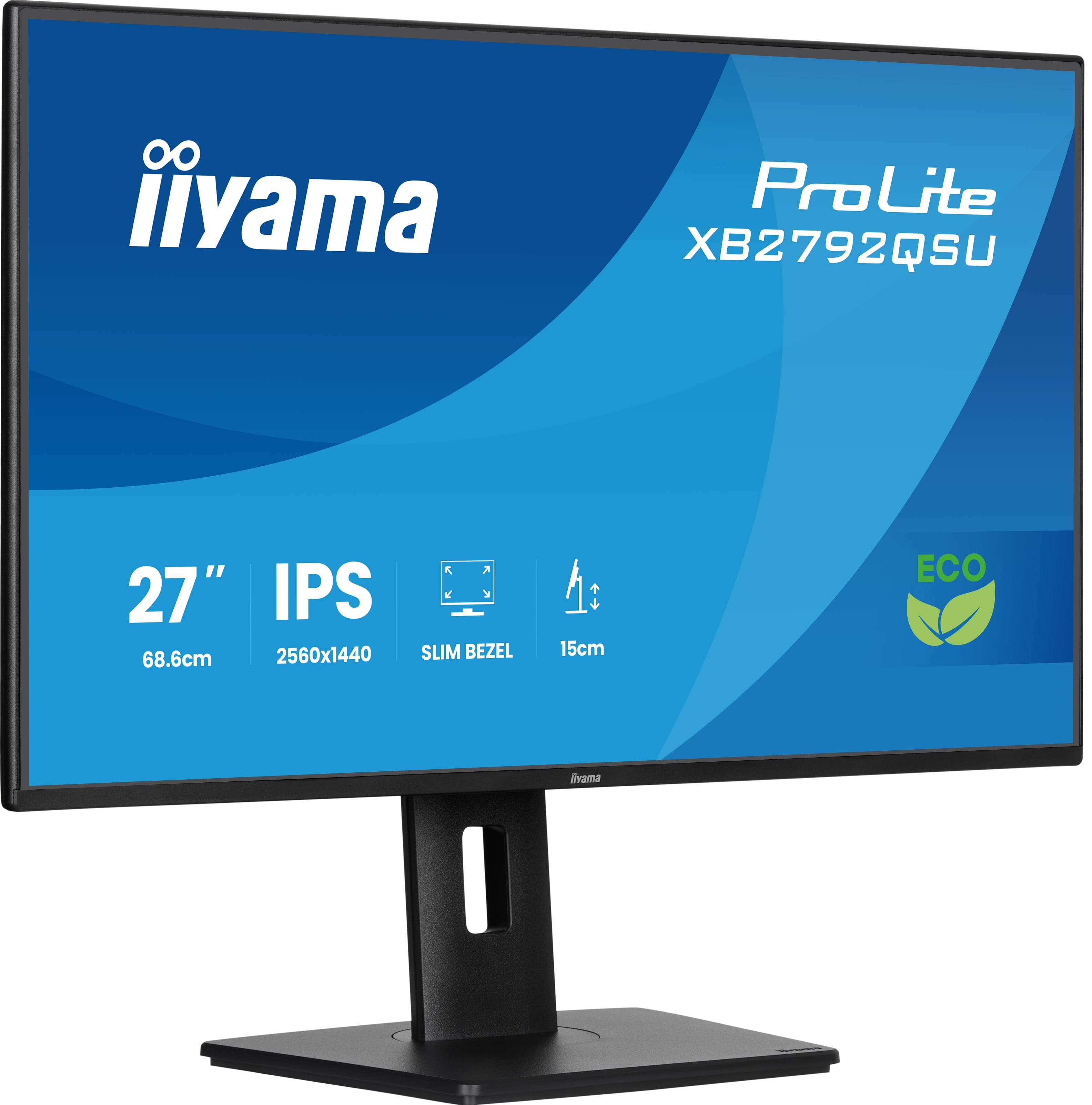 IIYAMA 68.6cm (27) XB2792QSU-B1 16:9 HDMI+DP+2xUSB IPS