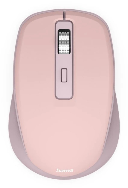 hama WM-450 Multi-Device Maus kabellos rosa