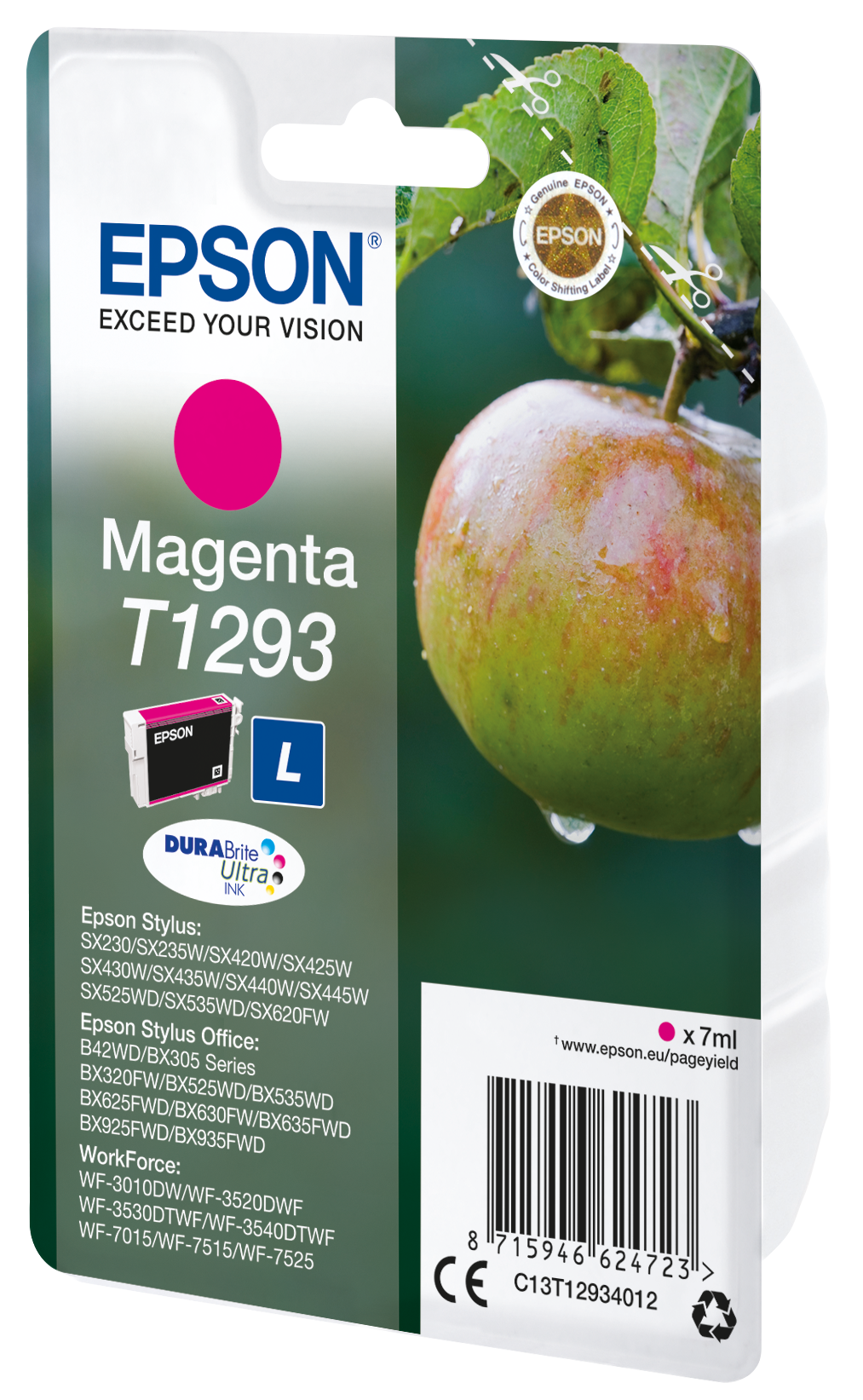 EPSON T1293L (Apfel) magenta Druckerpatrone