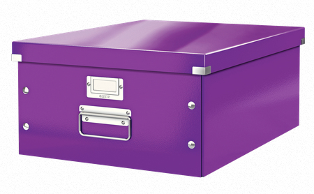 LEITZ Click & Store Aufbewahrungsbox 36,0 l violett 36,9 x 48,2 x 20,0 cm, 1 St.