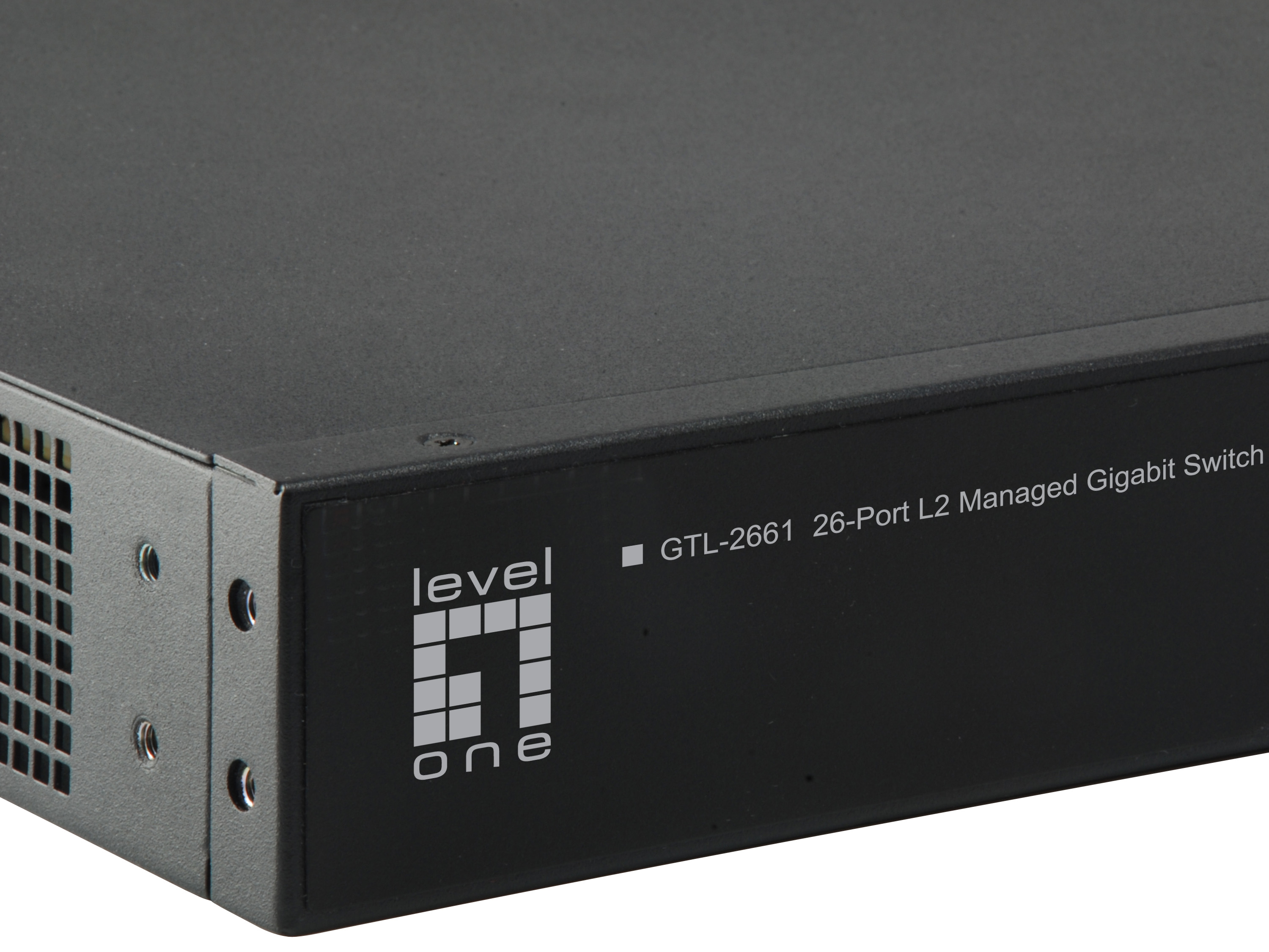 LevelOne Switch 24xGE/2x10GSFP+ KILBY 19 Managed L2