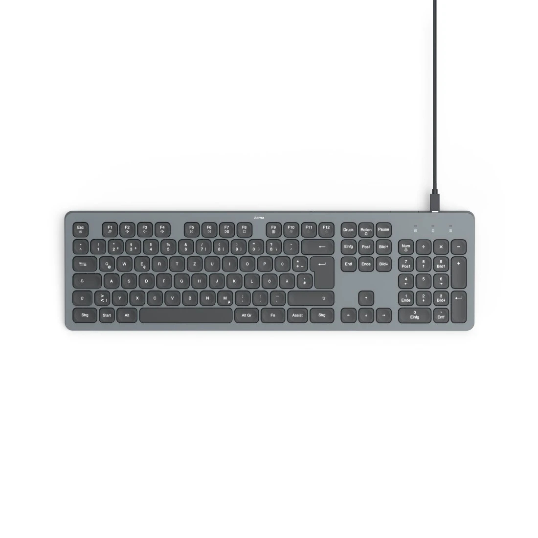 hama CK-400 Tastatur kabelgebunden schwarz