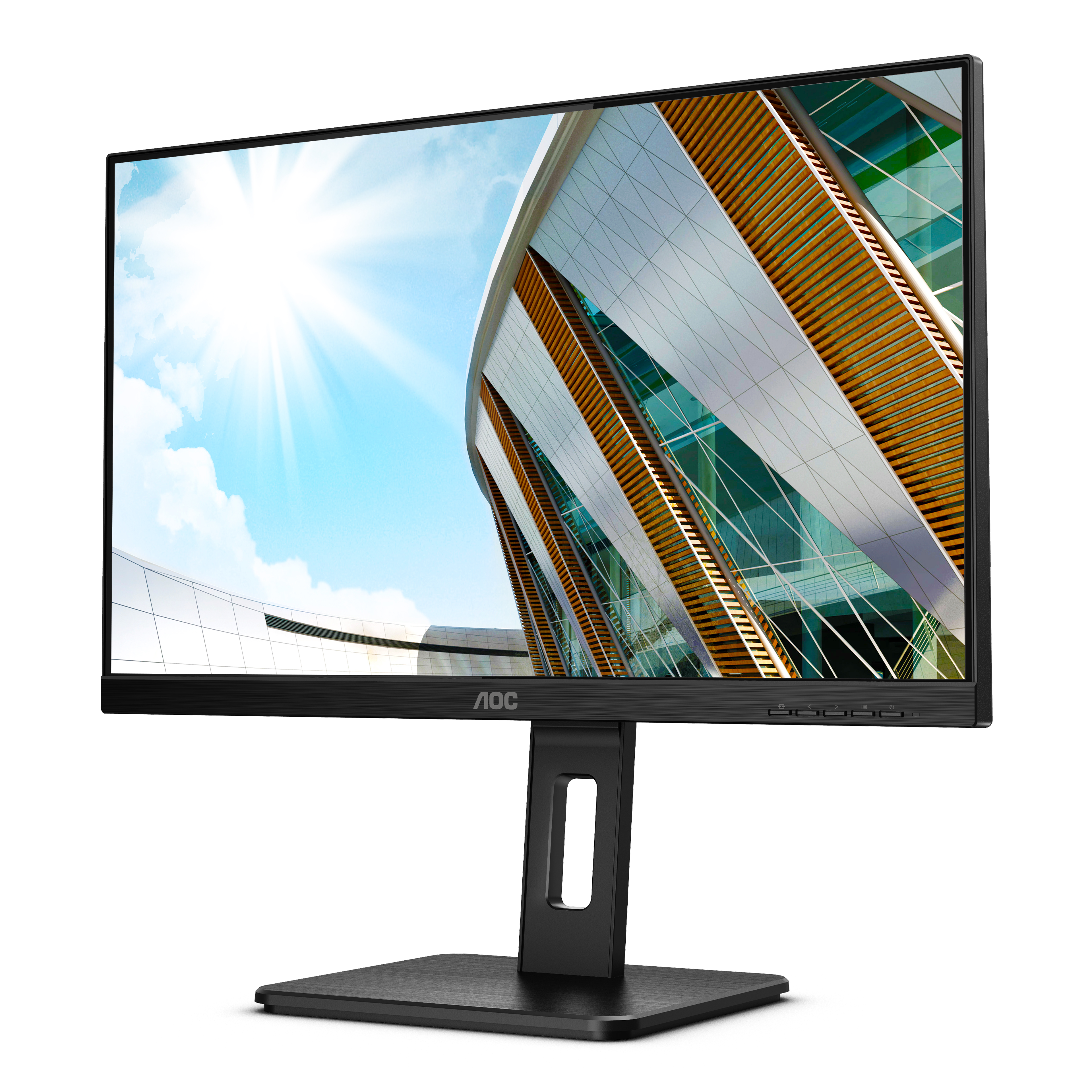 AOC Q24P2Q 60,5cm 23,8Zoll QHD monitor VGA HDMI