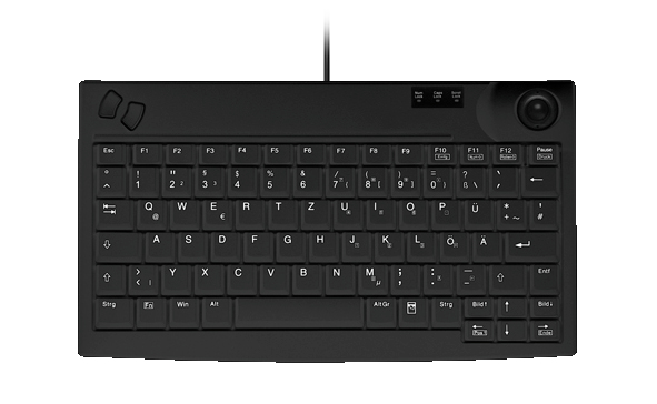 Contour ACTIVE KEY Industry 4.0 Mini Trackball Keyboard USB