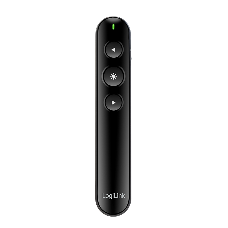 Logilink Presenter Wireless, 2.4 GHz, Laser Pointer,bis 15m