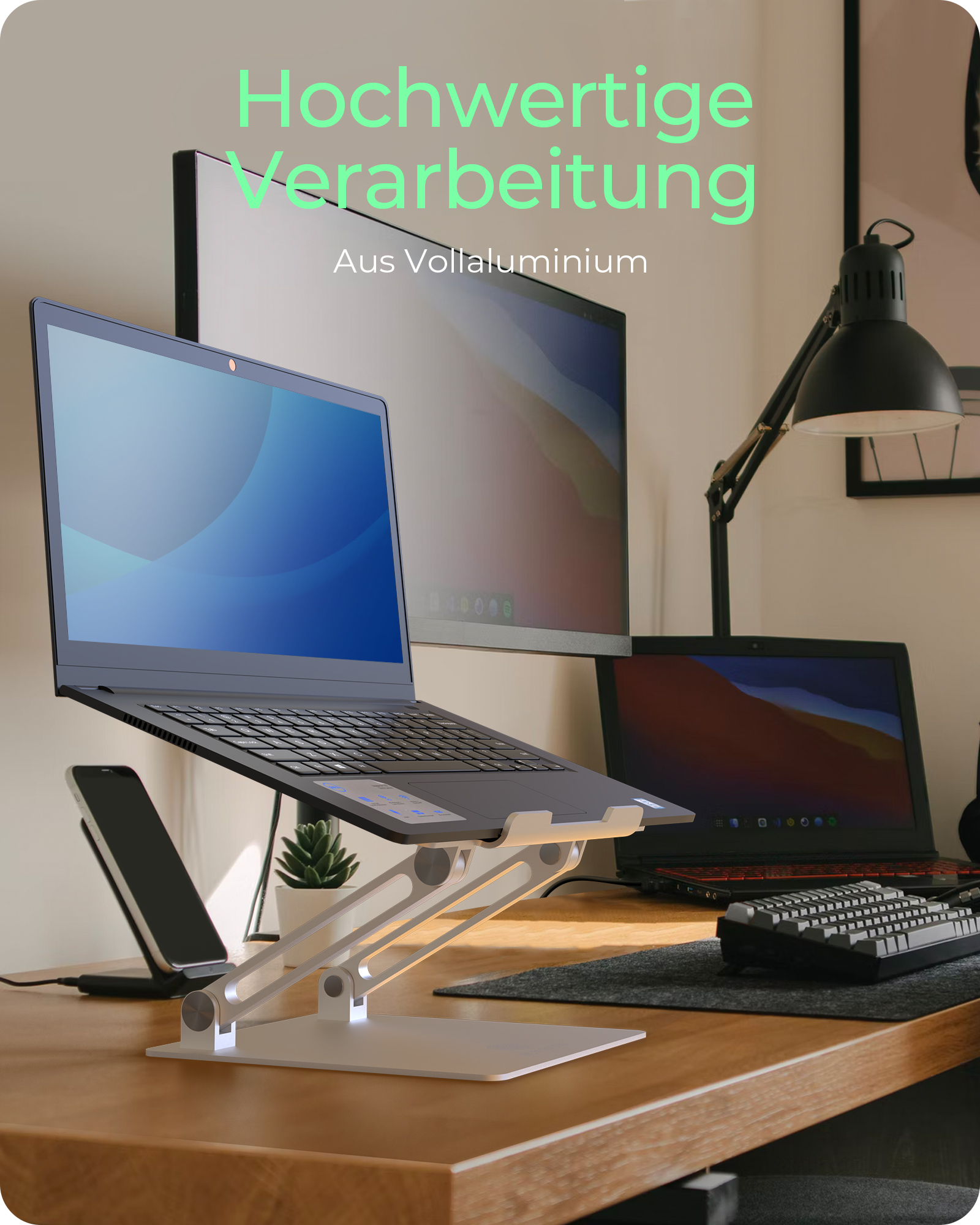 Notebook Halterung IcyBox für bis 17